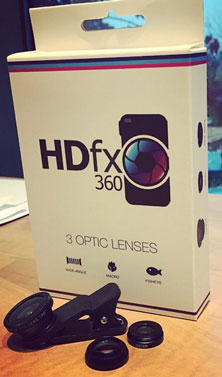 hdfx 360 camera lens