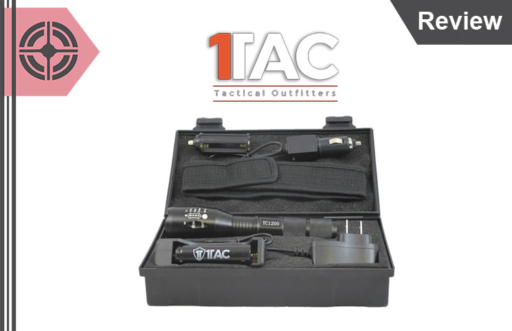 1Tac TC1200 Tactical Flashlight Review – Trustworthy TacLight?