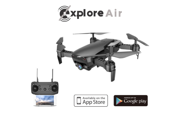 Explore AIR Review: Active Mid-Air Flight Stabilization Camera Drone