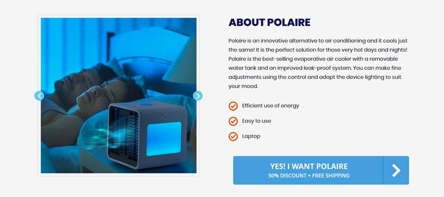 Polaire portable on sale air conditioner review