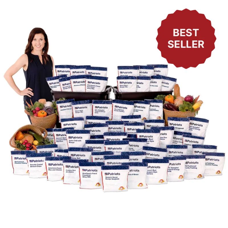 4Patriots 3-Month Emergency Survival Food Kit