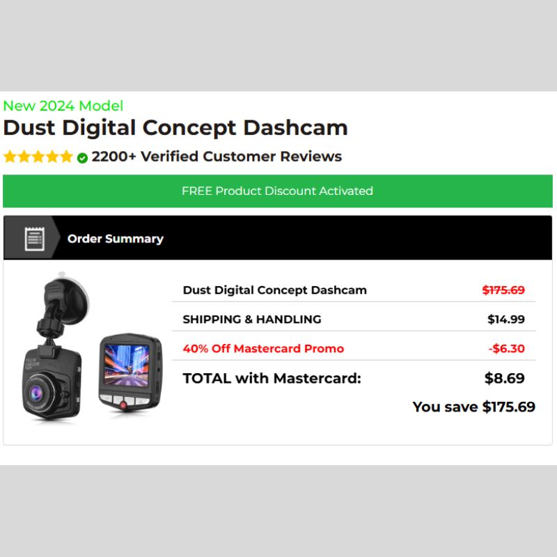 Dust Digital Concept Dashcam - Image 2