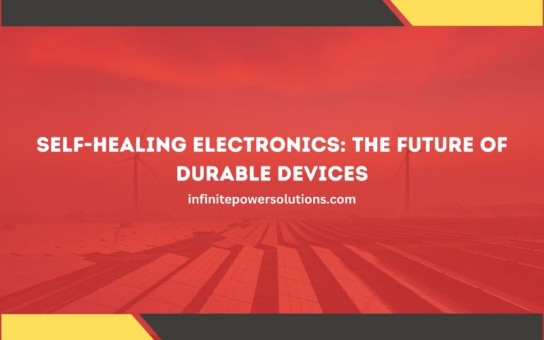 Self-Healing Electronics: The Future of Durable Devices